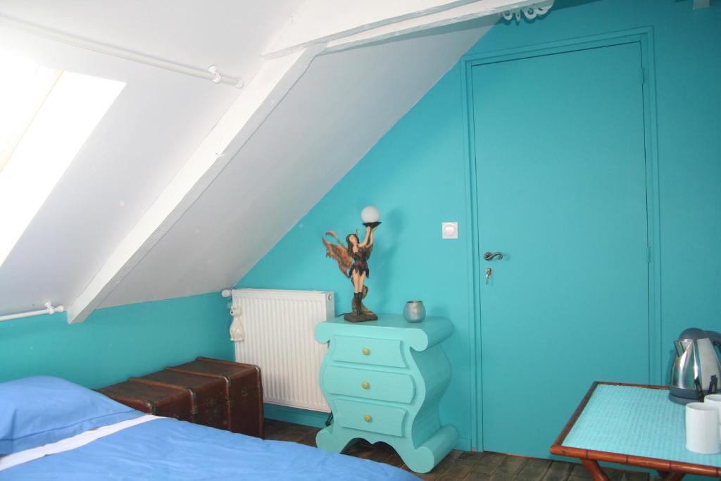 Bed and Breakfast Ar Litorienn Paimpont Habitación foto
