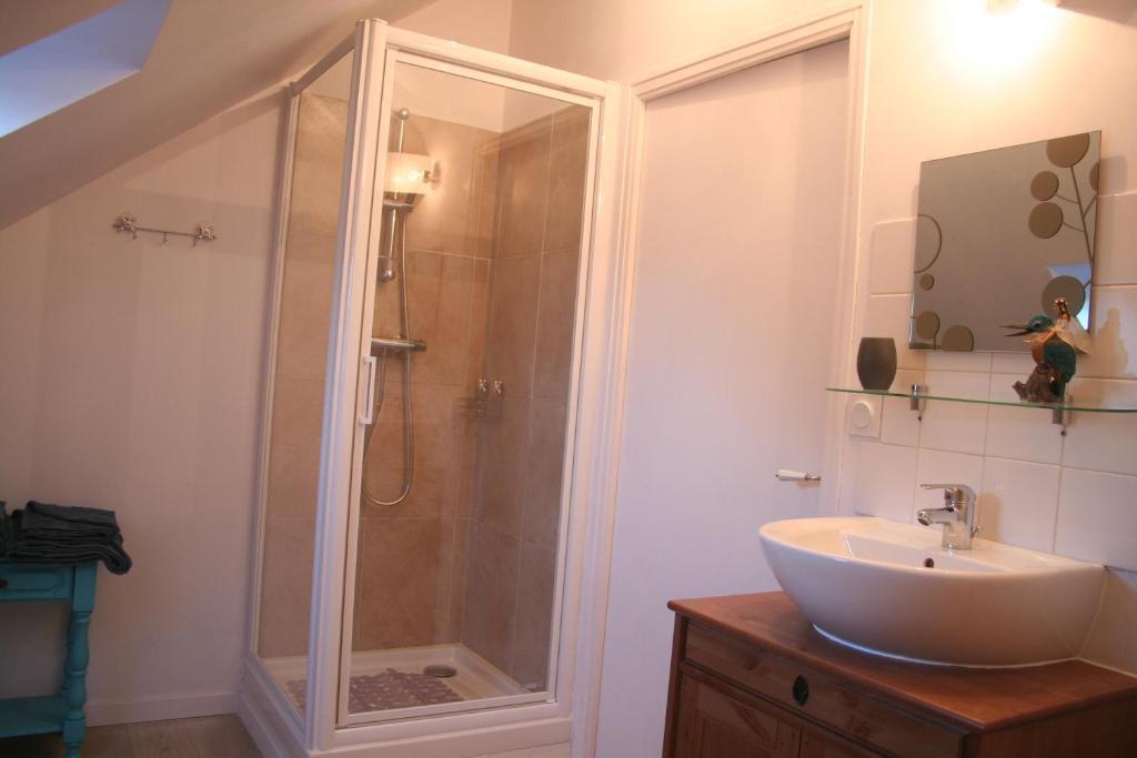 Bed and Breakfast Ar Litorienn Paimpont Habitación foto